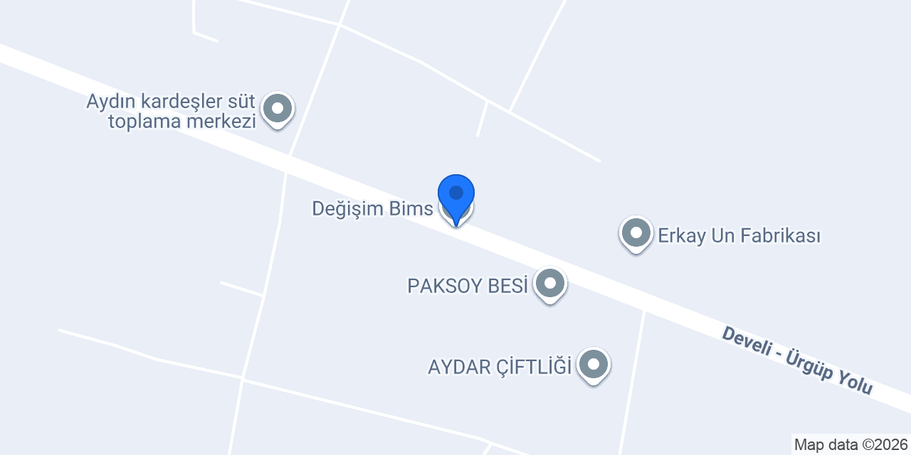 Değişim Bims konumu