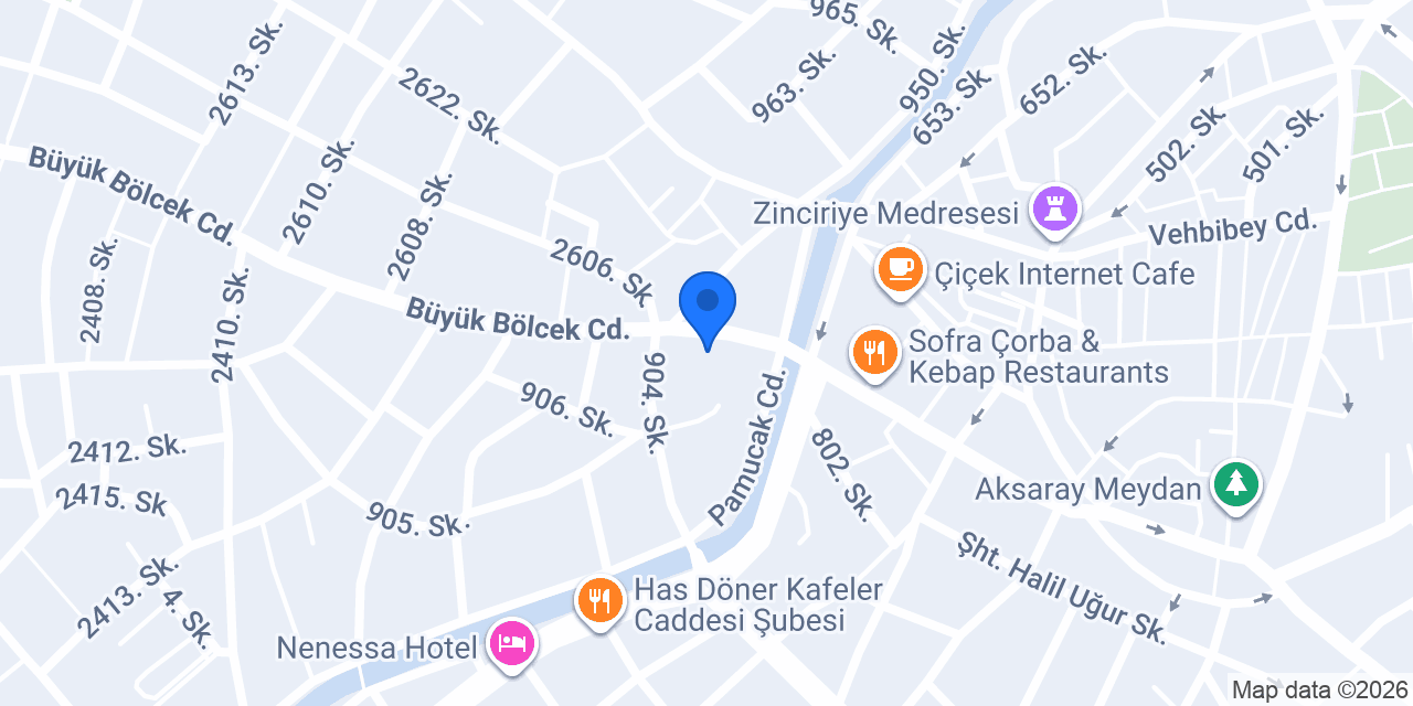 Atılım Mimarlık konumu