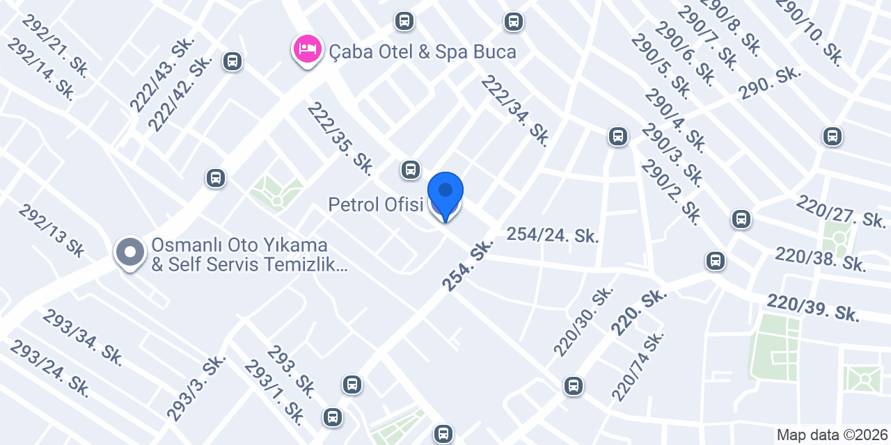 Petrol Ofisi konumu