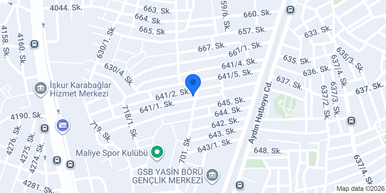 Öztürk Ticaret konumu