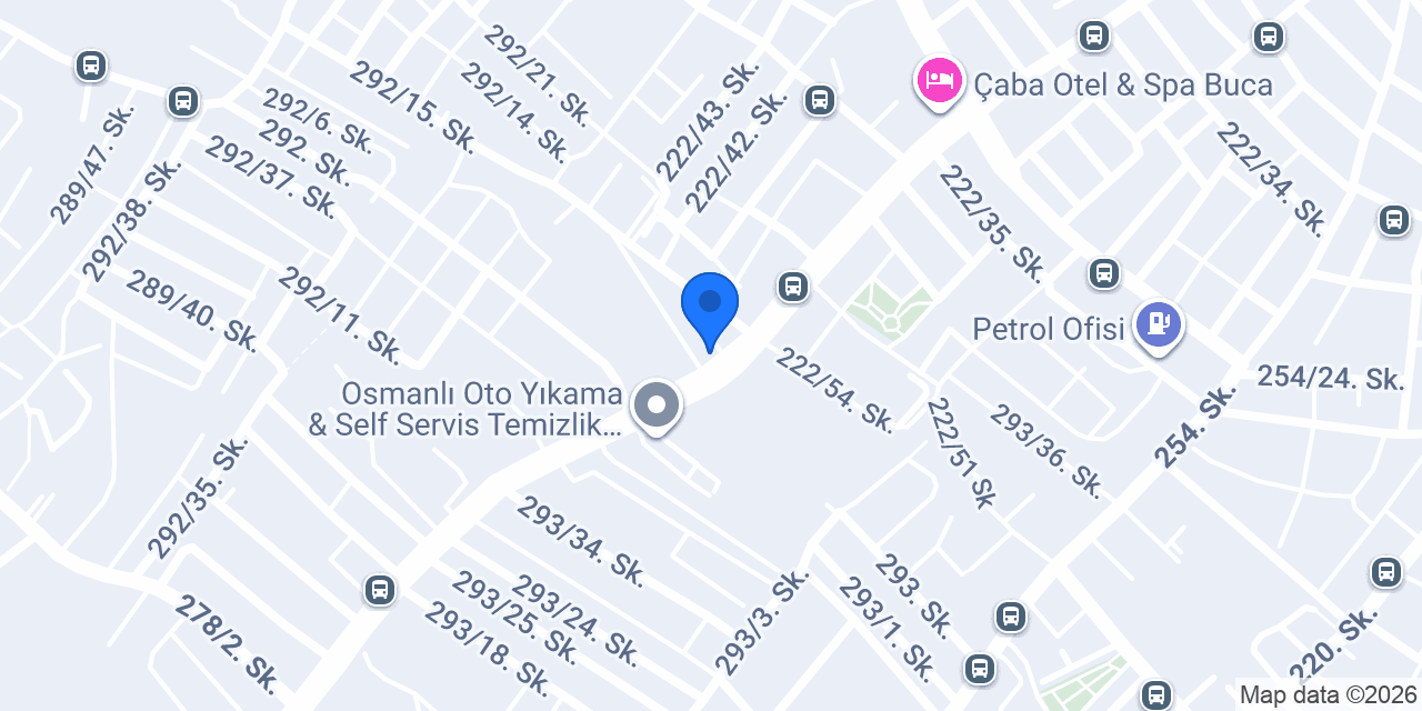 Buca Oto Lastikçi konumu