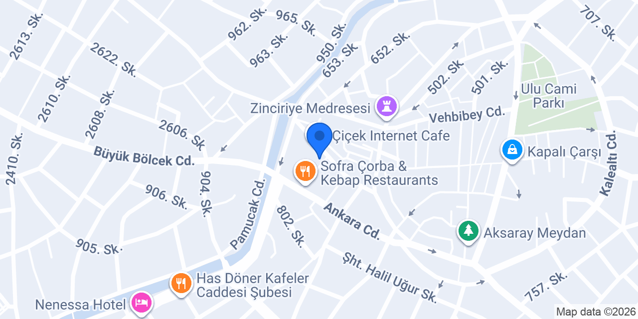 Nurdan Bayan Kuaförü konumu