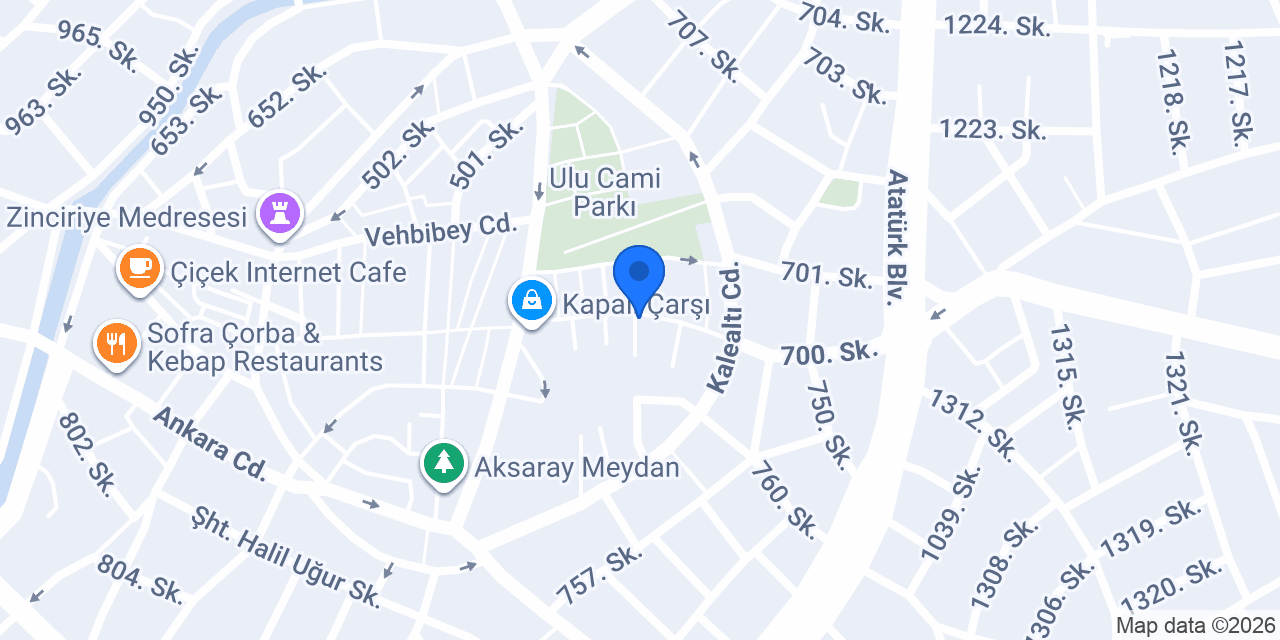 Özel Optik konumu