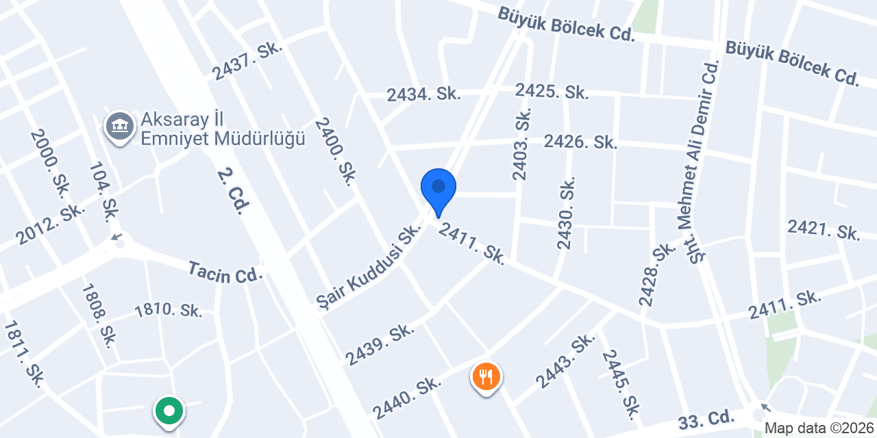 Evdemo Aksaray konumu