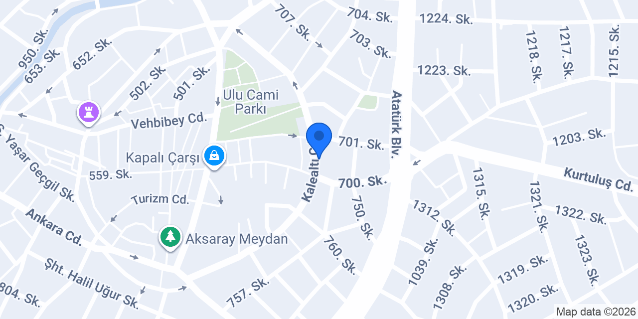 Aksaray Perde konumu