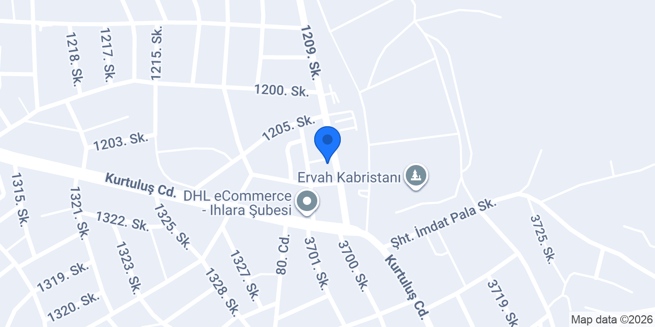 Ptt Aksaray Kargo Merkezi konumu
