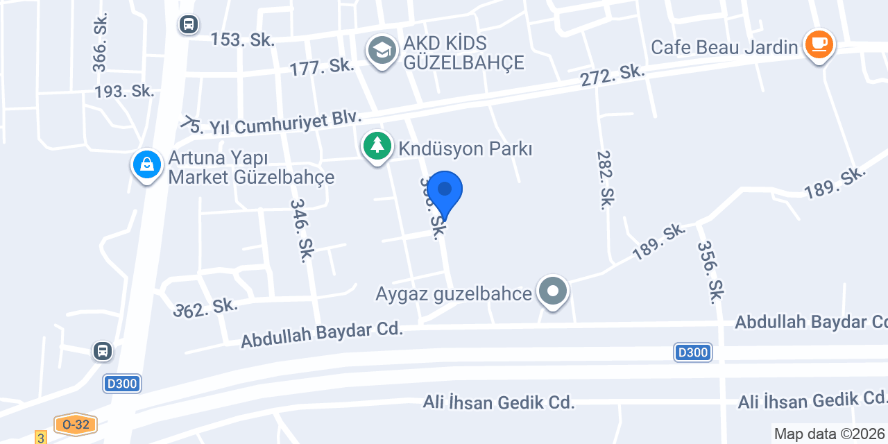 Güzelbahçe - Mitsubishi Klima Servis konumu
