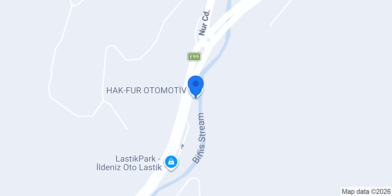 HAK-FUR OTOMOTİV konumu