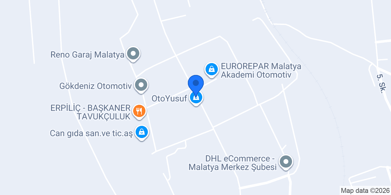Murat Rot Balans ve Oto Lastik konumu