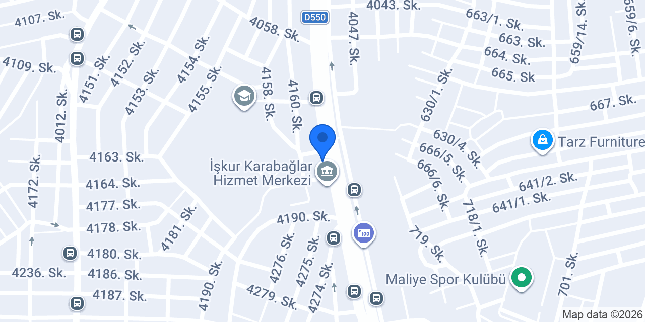 İzmir Yatak Merkezi konumu