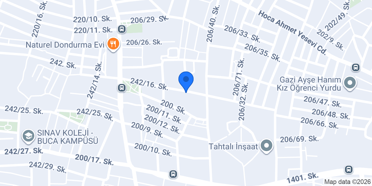 Buca Doğa Koleji Özel Anaokulu konumu