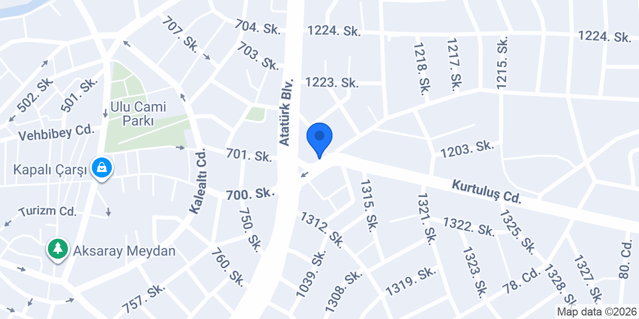 Sena elektrik aksaray konumu