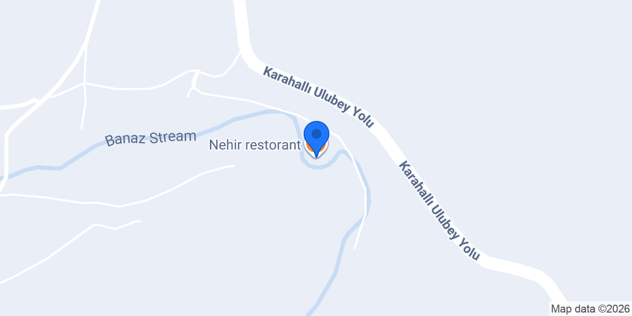 Nehir restorant konumu
