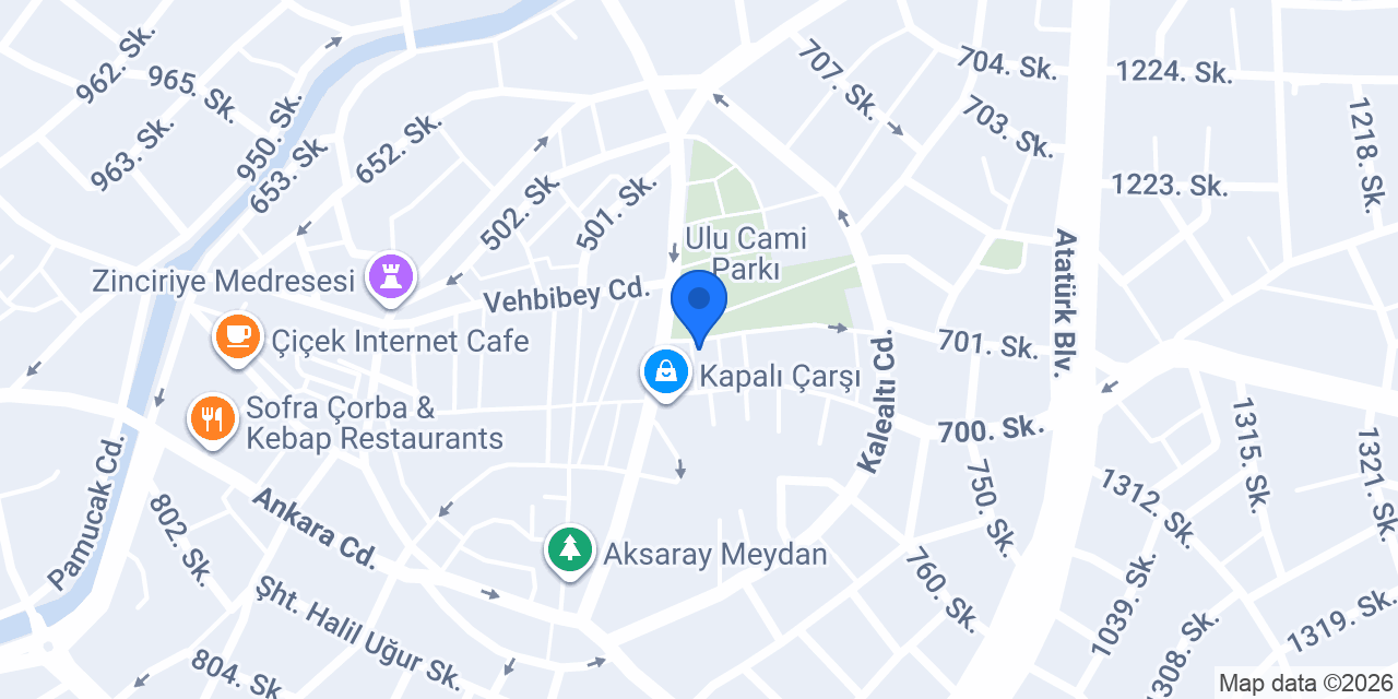 Aksaray Lokman Aktar konumu