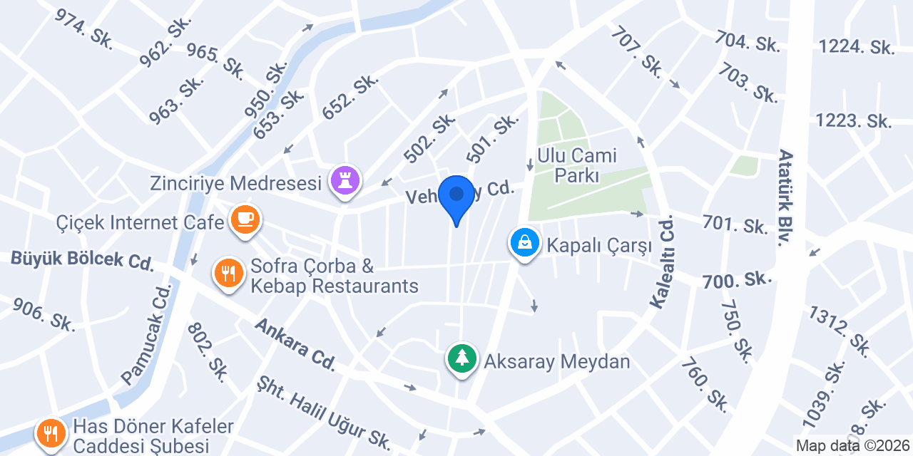 Sıla Mücevherat konumu