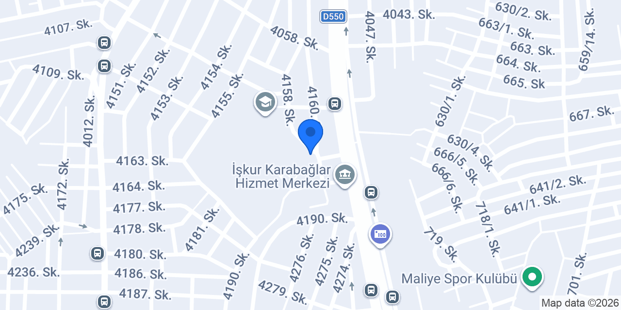 Ptt Karabağlar Şubesi konumu