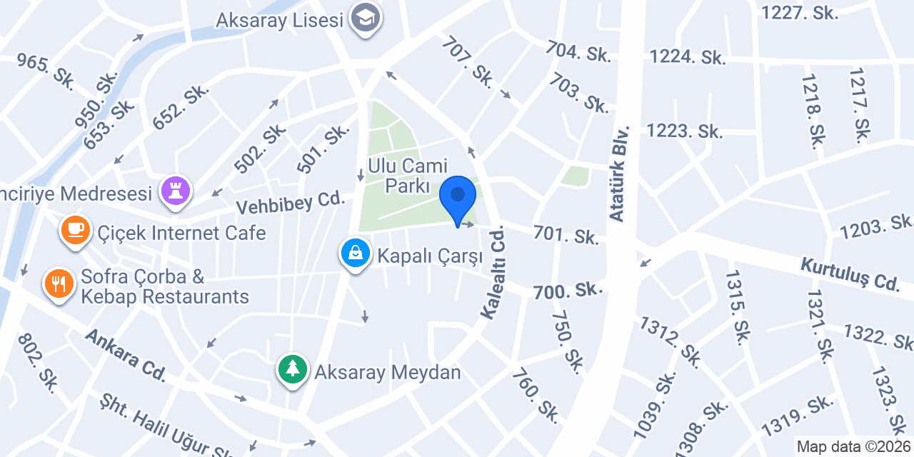 Oruçoğlu Mefruşat konumu