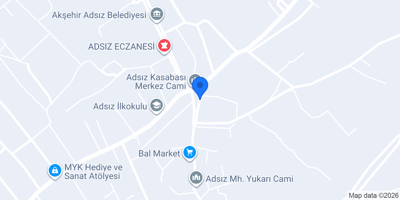 MERKEZ AKBURAK KIRAATHANESİ konumu
