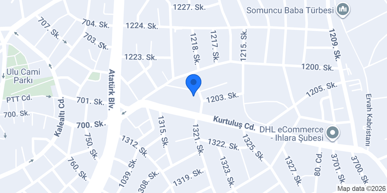 Maya Kadın Doğum Hastanesi konumu