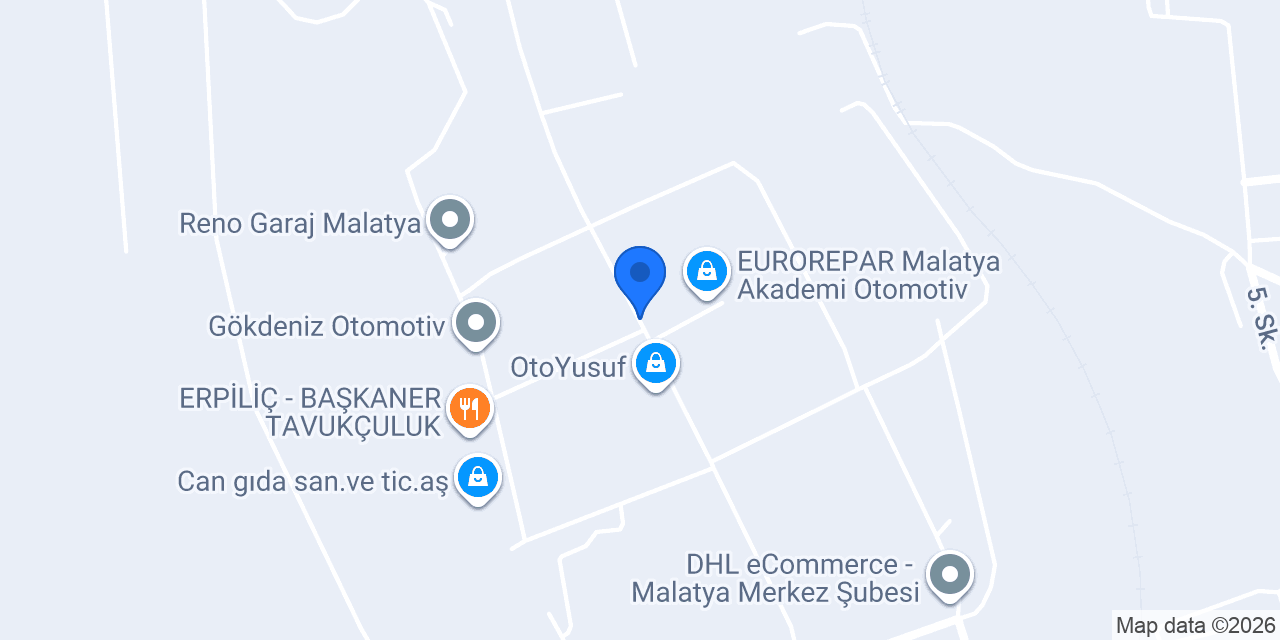 Malatya Detay Hırdavat konumu