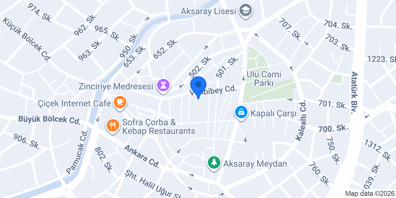 Sırdaş Emlak konumu