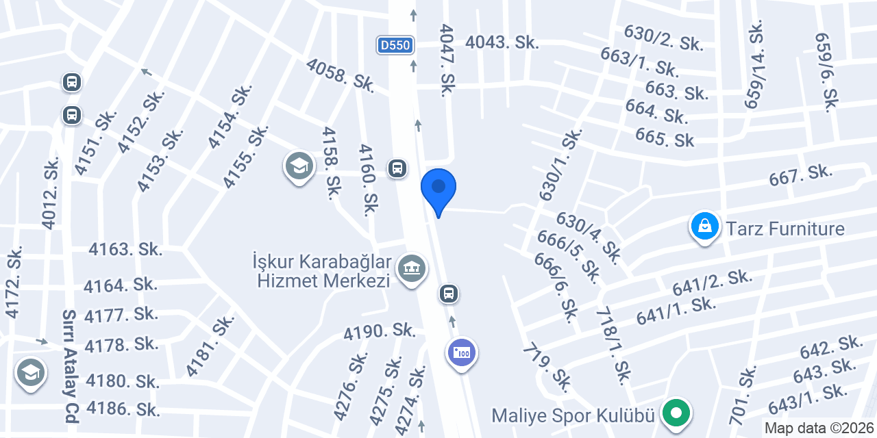 Garanti BBVA Karabağlar Şubesi konumu
