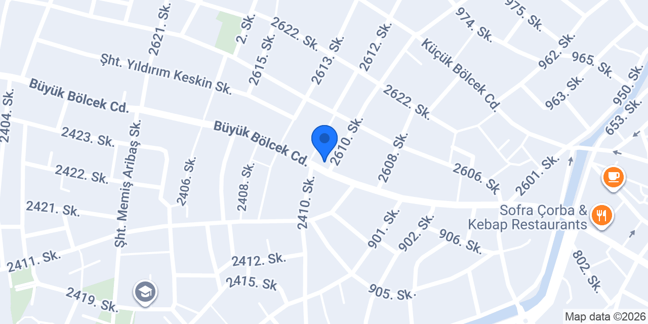 Destan Etli Ekmek konumu