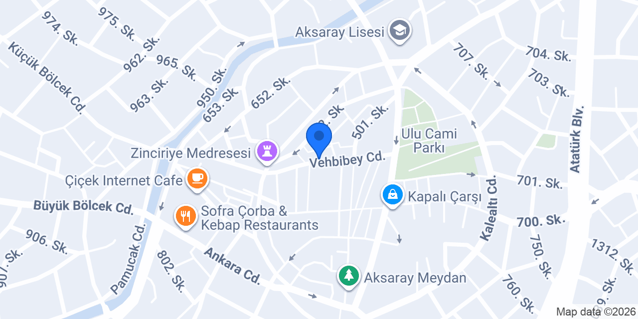 Tekin inşaat konumu