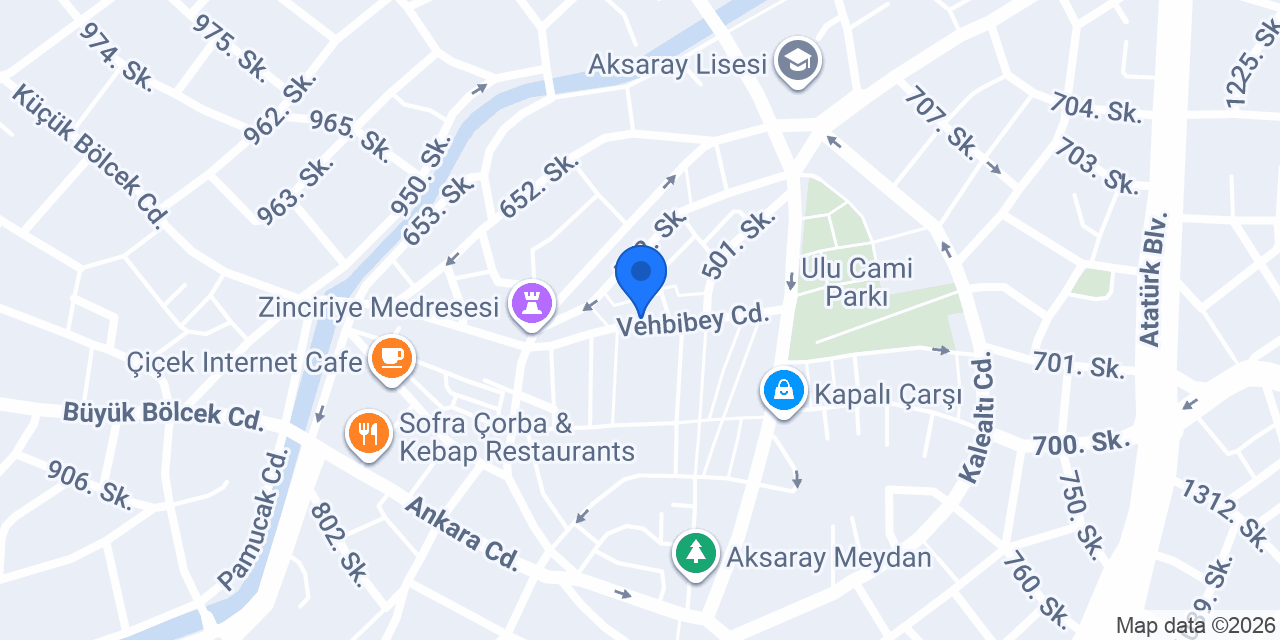 Mercan Ajans konumu