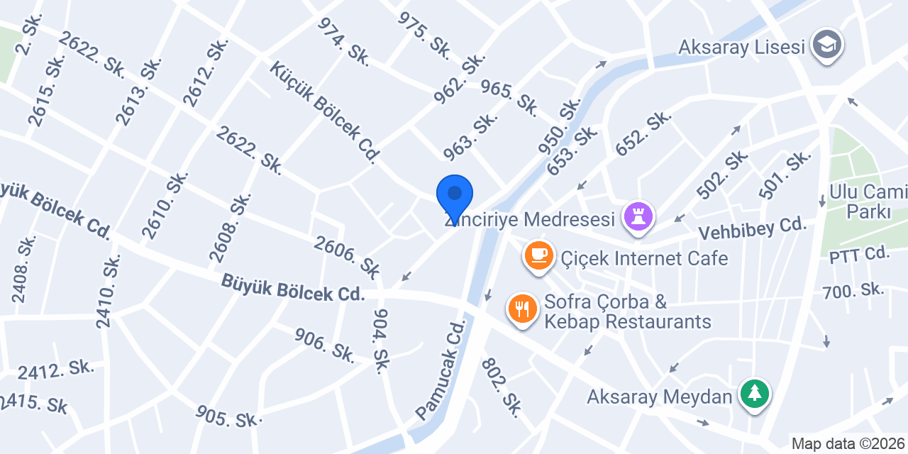 Los Angeles Erkek Kuaförü konumu