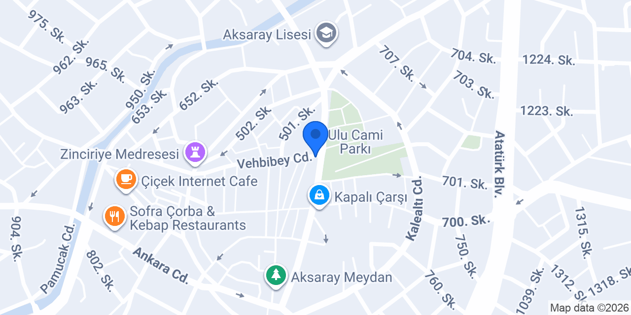 Özkan Pastanesi konumu