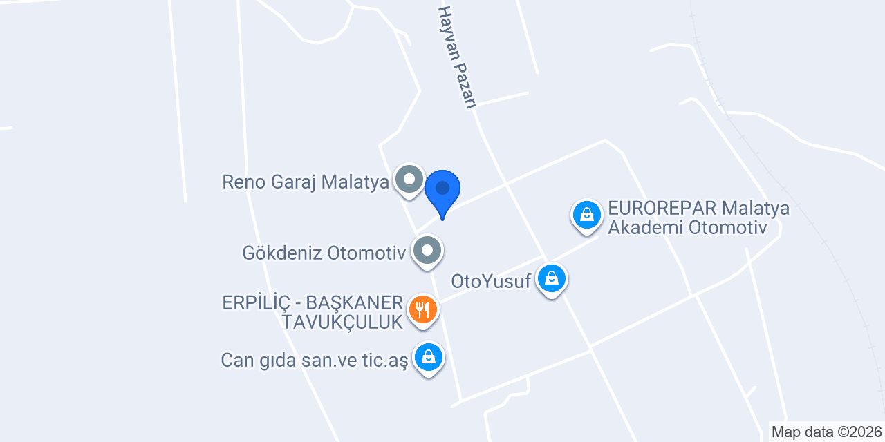 MALATYA GARAJ konumu