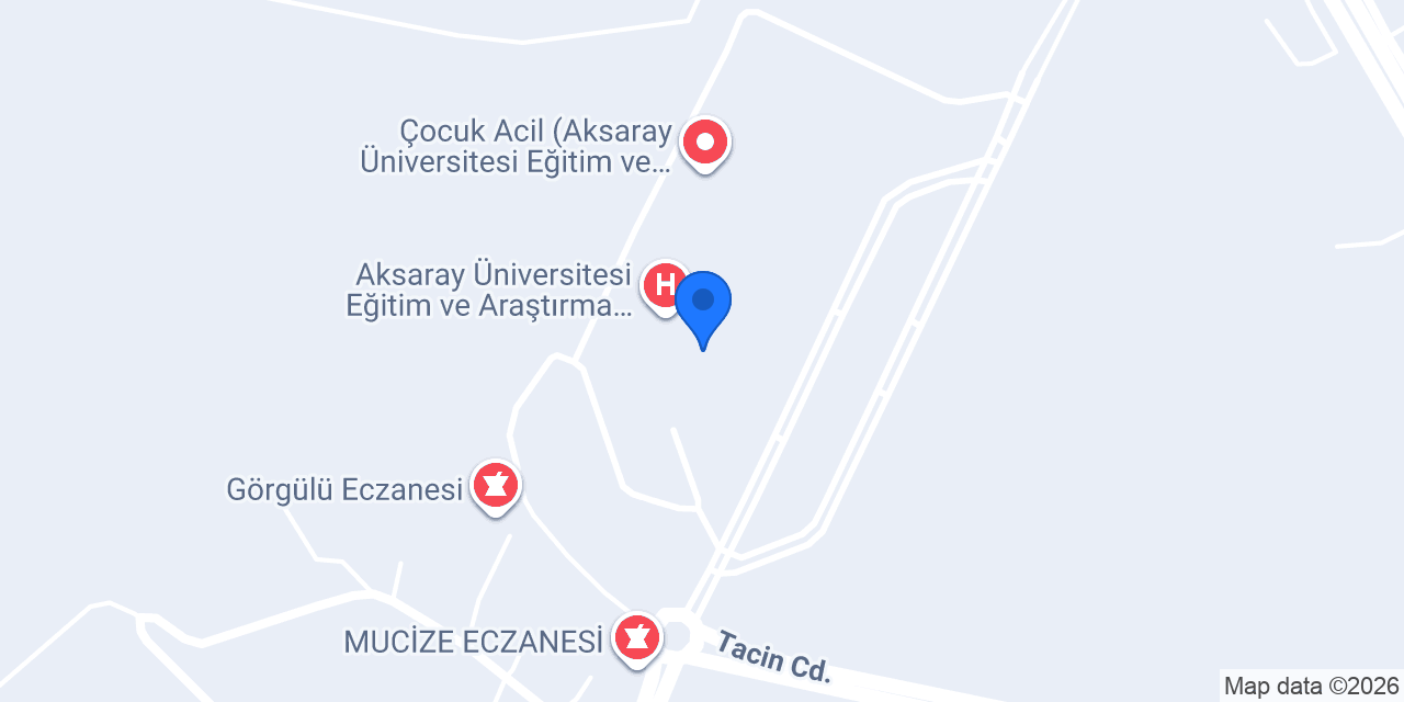 Hastane Taksi konumu