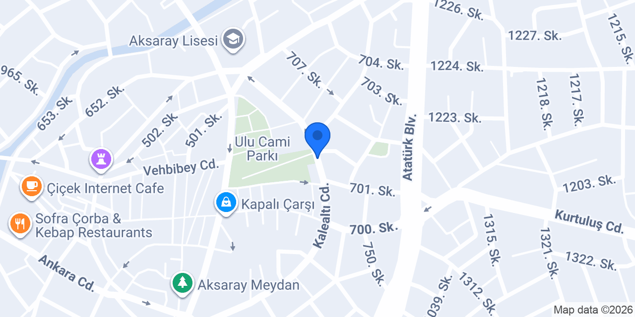 Birlik Halı Mobilya konumu