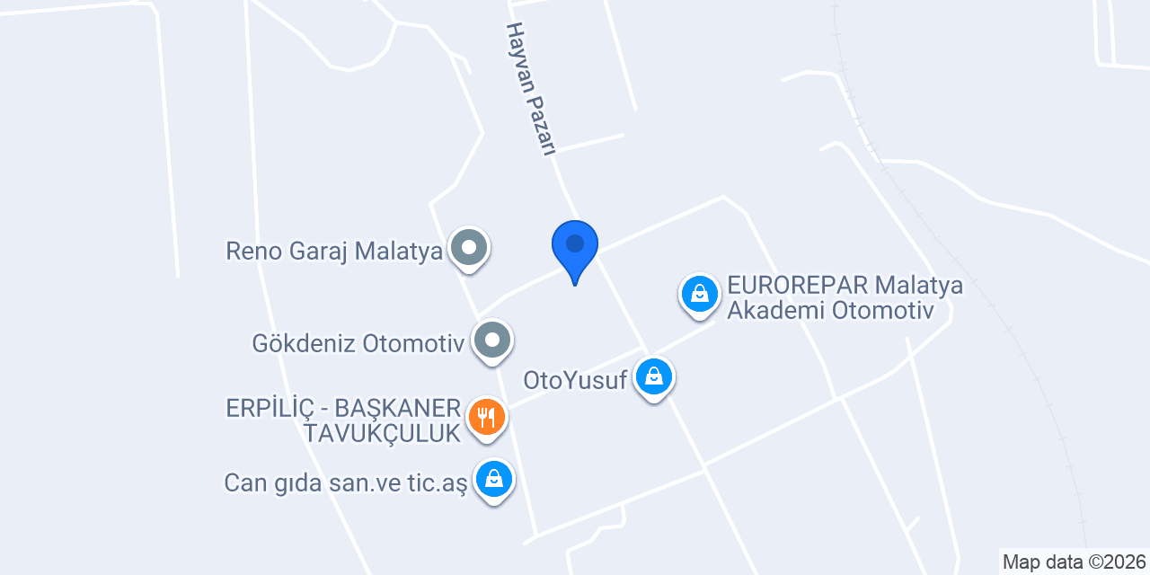 GÜÇLÜ FORD SERVİSİ konumu