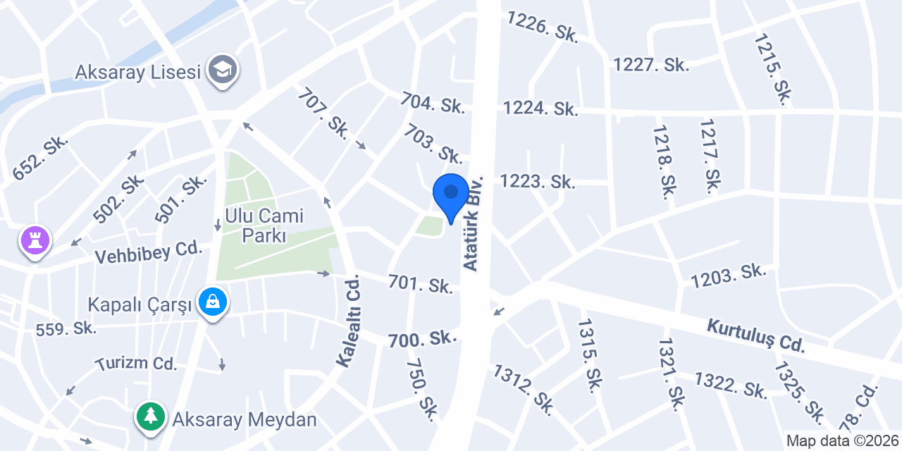 Hayat Psikolojik Danışmanlık Merkezi konumu
