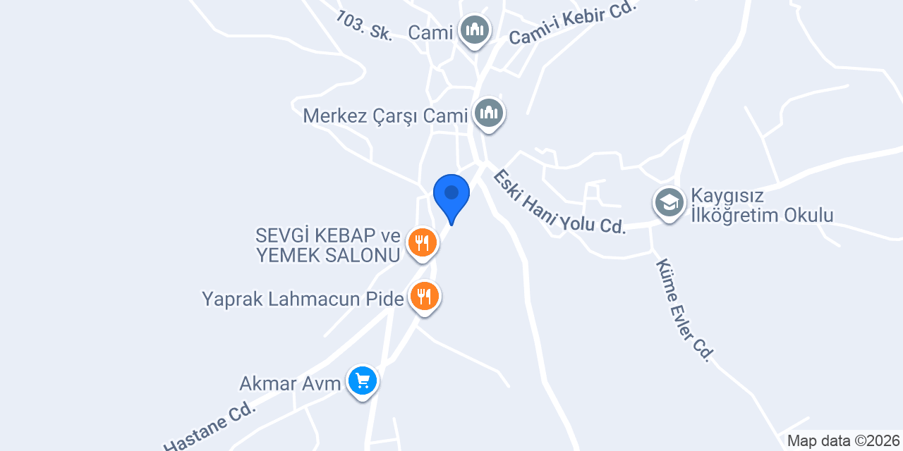 Dicle Bereket ticaret konumu