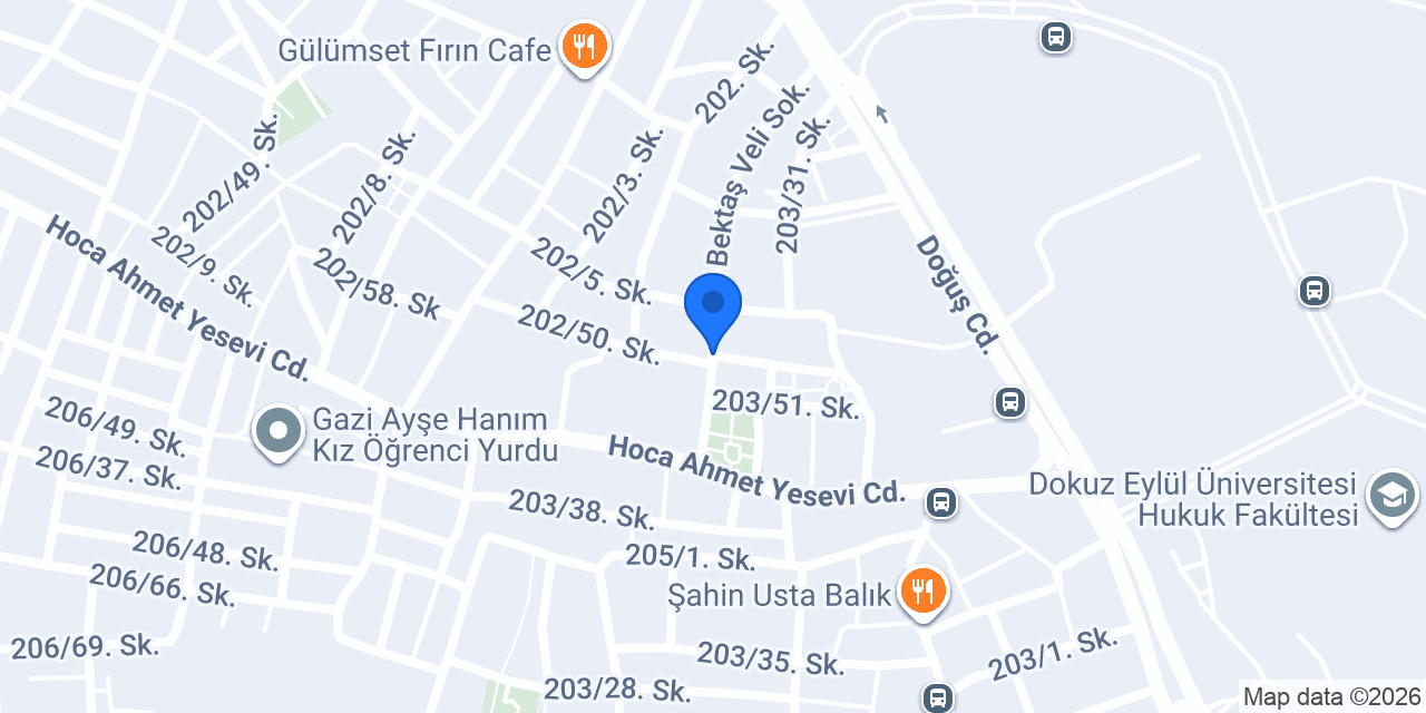 Buca Cem Evi konumu