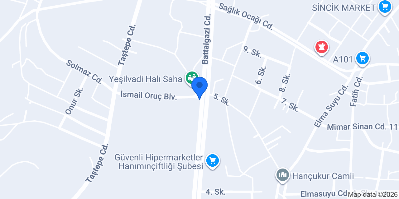 Seher Piliç Şube 2 konumu