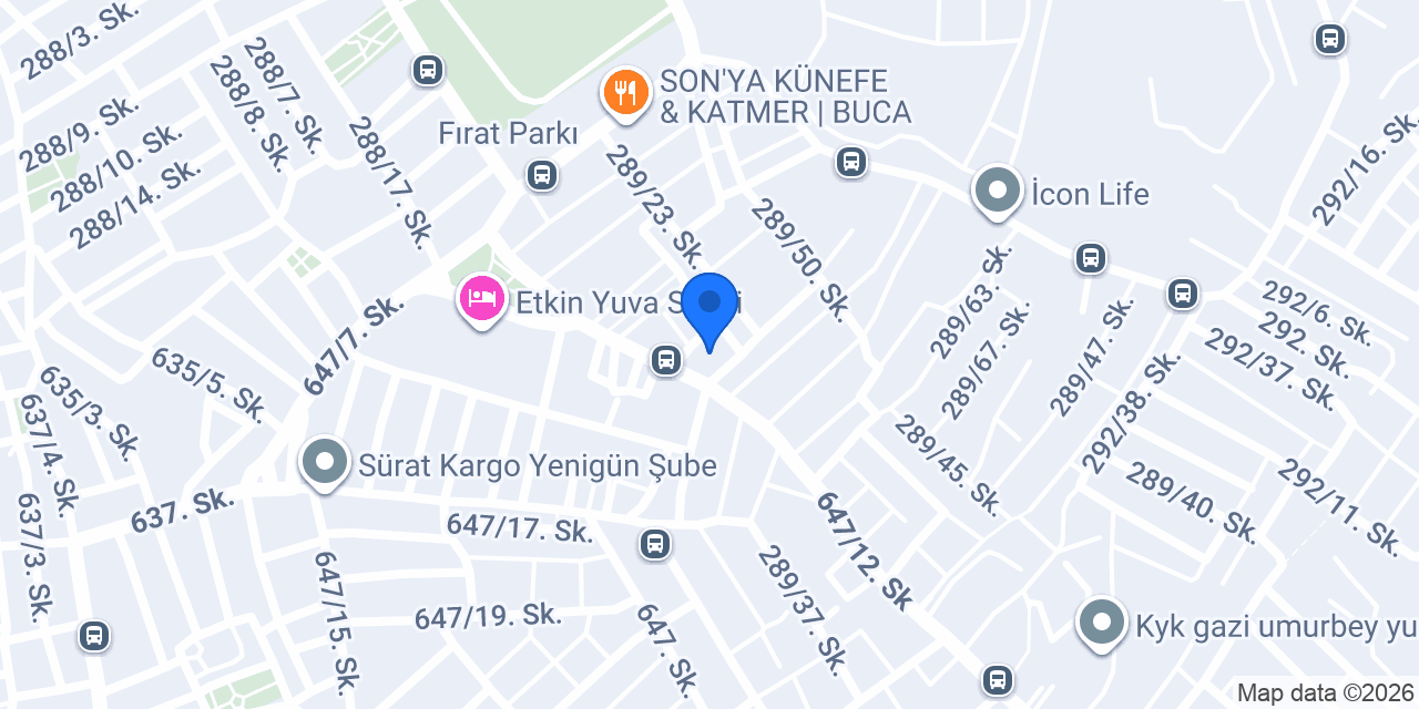 Emre Erkek Kuaförü konumu