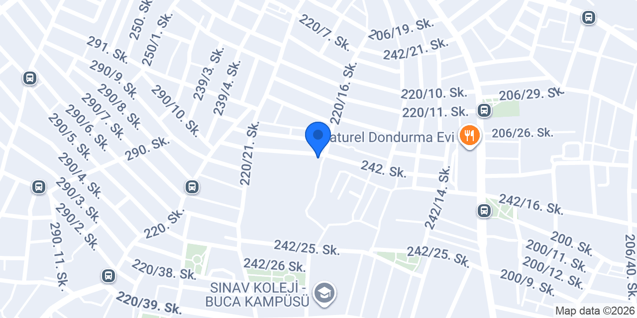 Avangarde Duşakabin konumu