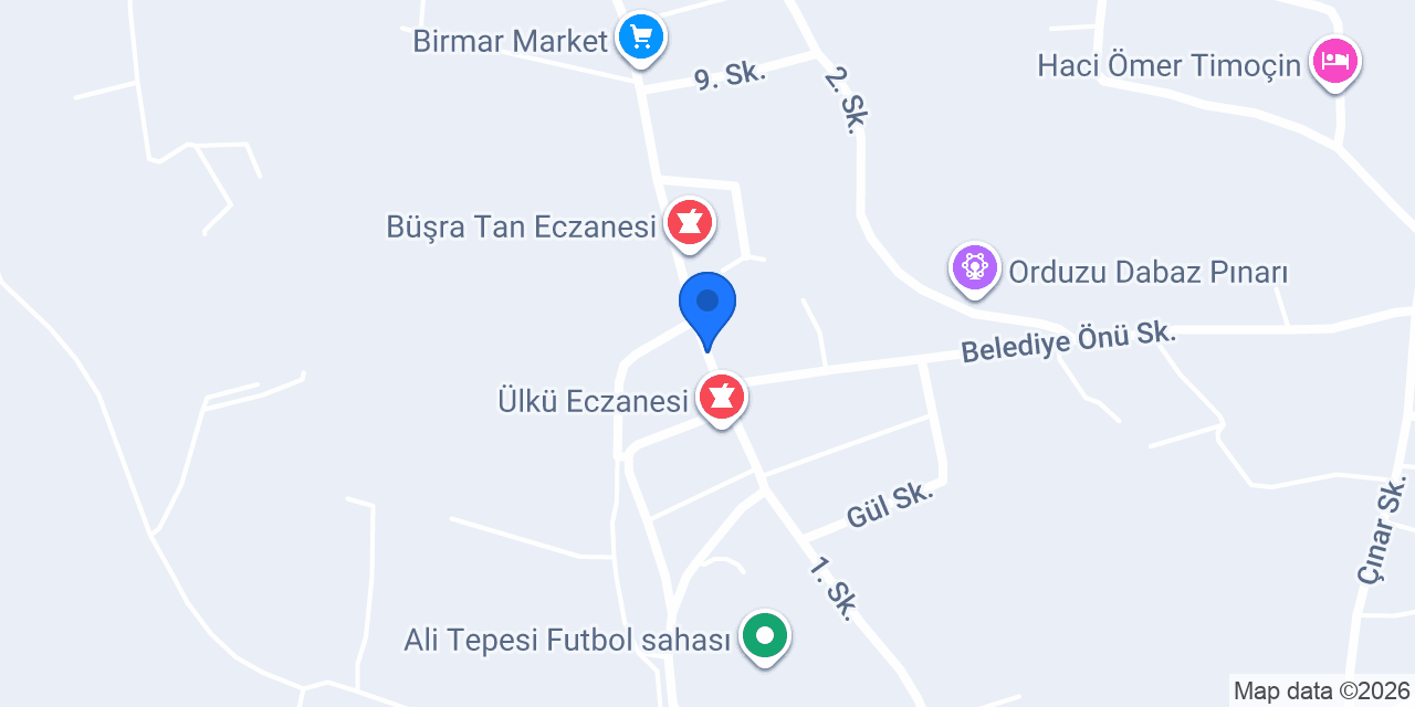BAHÇEBAŞI AİLE SAĞLIĞI MERKEZİ konumu