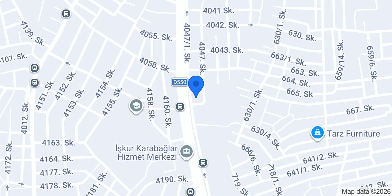 Omairat Akdoğan Mobilya konumu