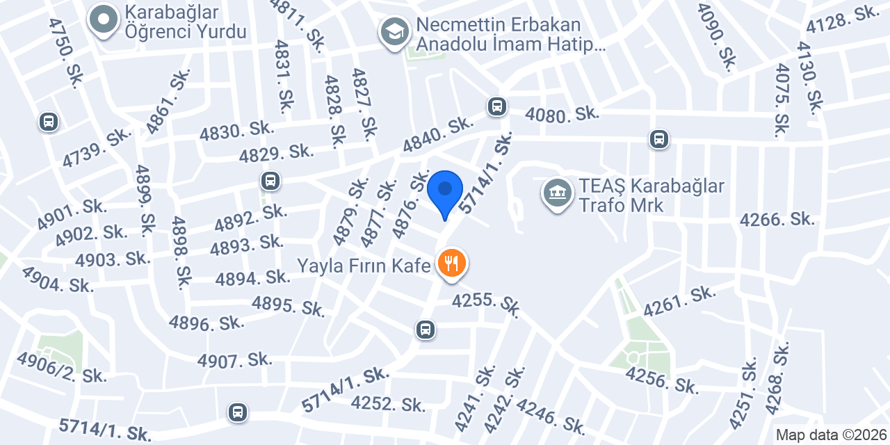 Tabelacı konumu