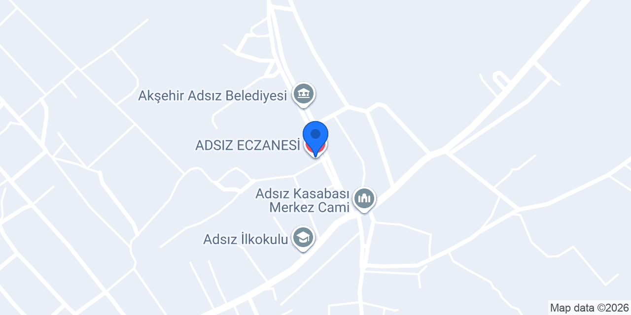 ADSIZ ECZANESİ konumu