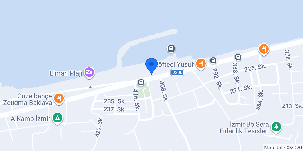 Meba Balık Restaurant konumu