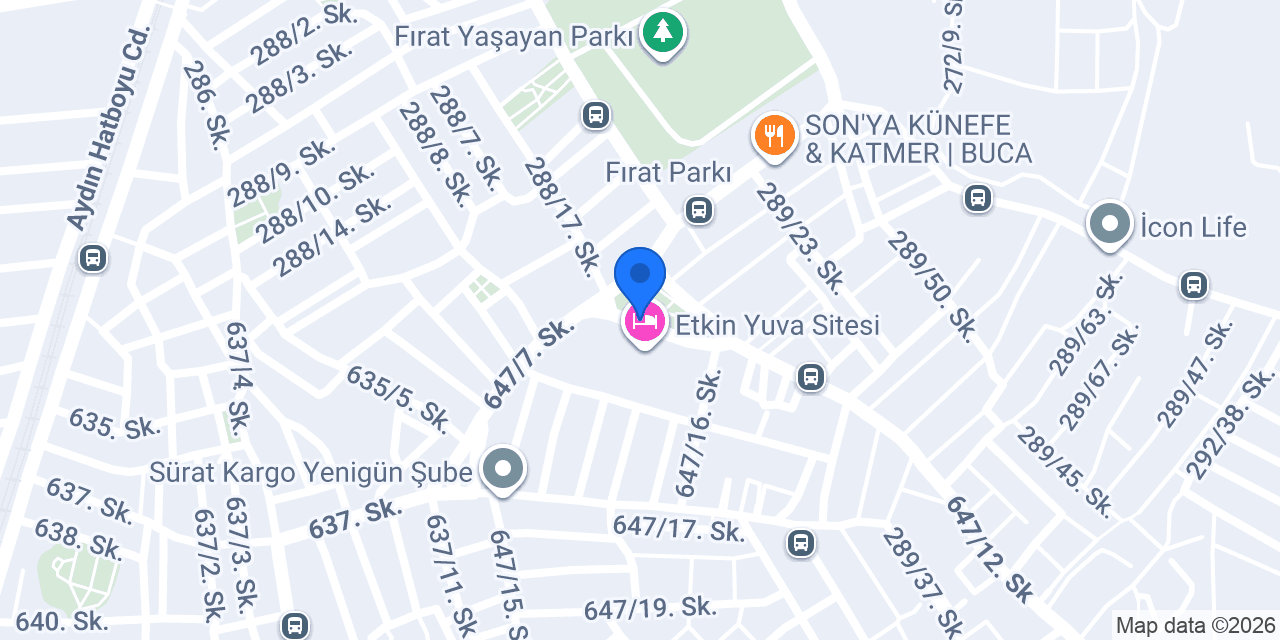 Fırat Taksi konumu