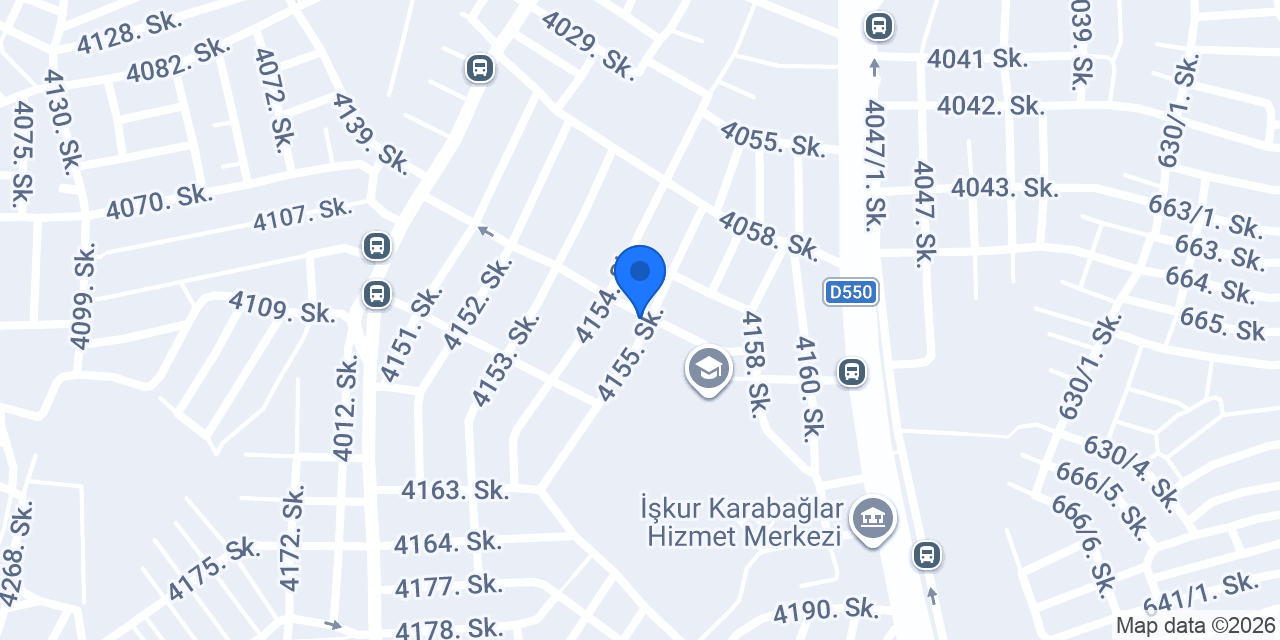 Gece Dürümcüsü Karabağlar konumu