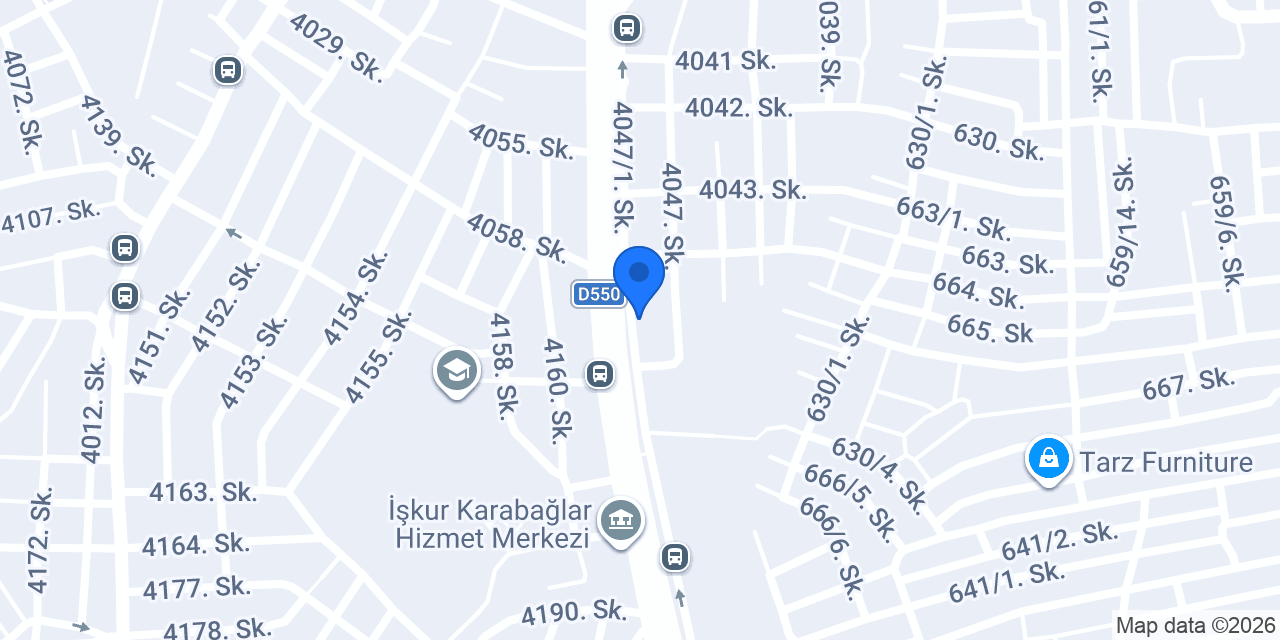 QNB Karabağlar Şubesi konumu