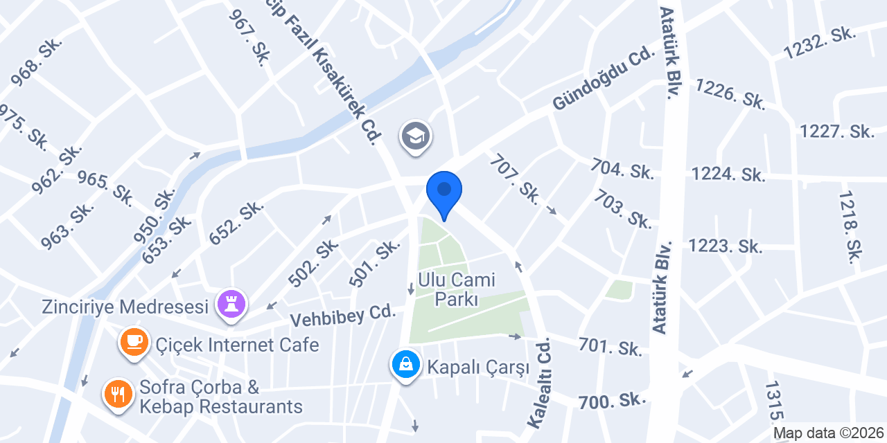Renk Optik konumu